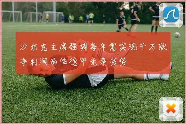沙尔克主席强调每年需实现千万欧净利润面临德甲竞争劣势